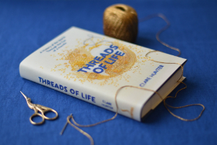Clare stitches success with first book 
